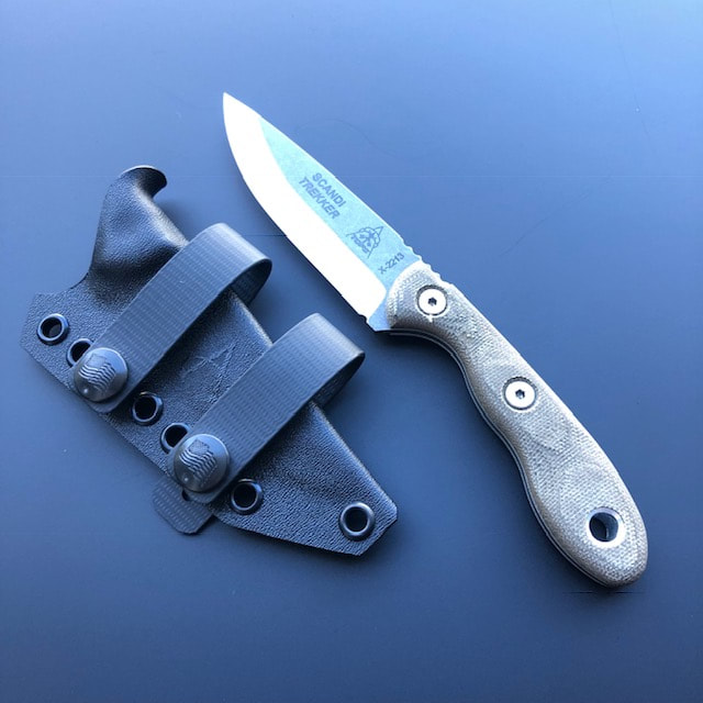 Scout Style Benchmade Bushcrafter Kydex Sheath - Grommet's